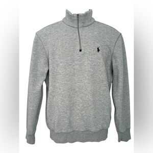 Polo by Ralph Lauren Gray Quarter-Zip Sweater.Sz-S